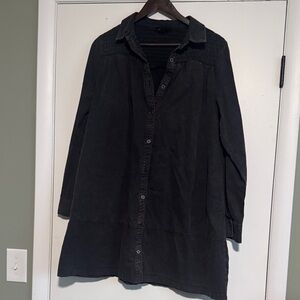 Women's Black Midi Dress